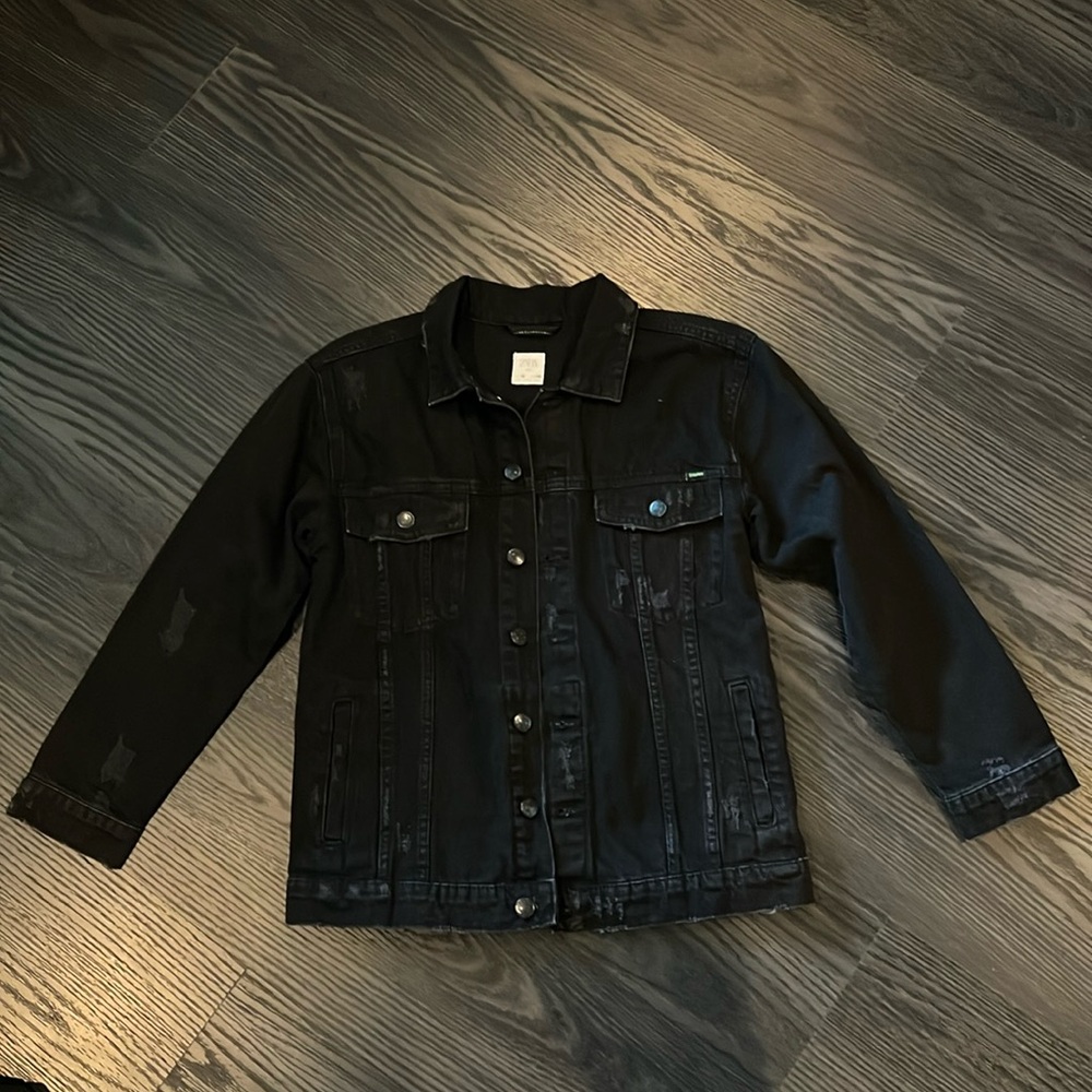 Boys ZARA Black Denim Jscket